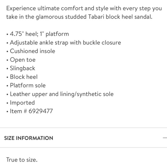 Steve Madden Tabari Studded Cognac Leather Block Heel Sandal - Picture 2 of 4